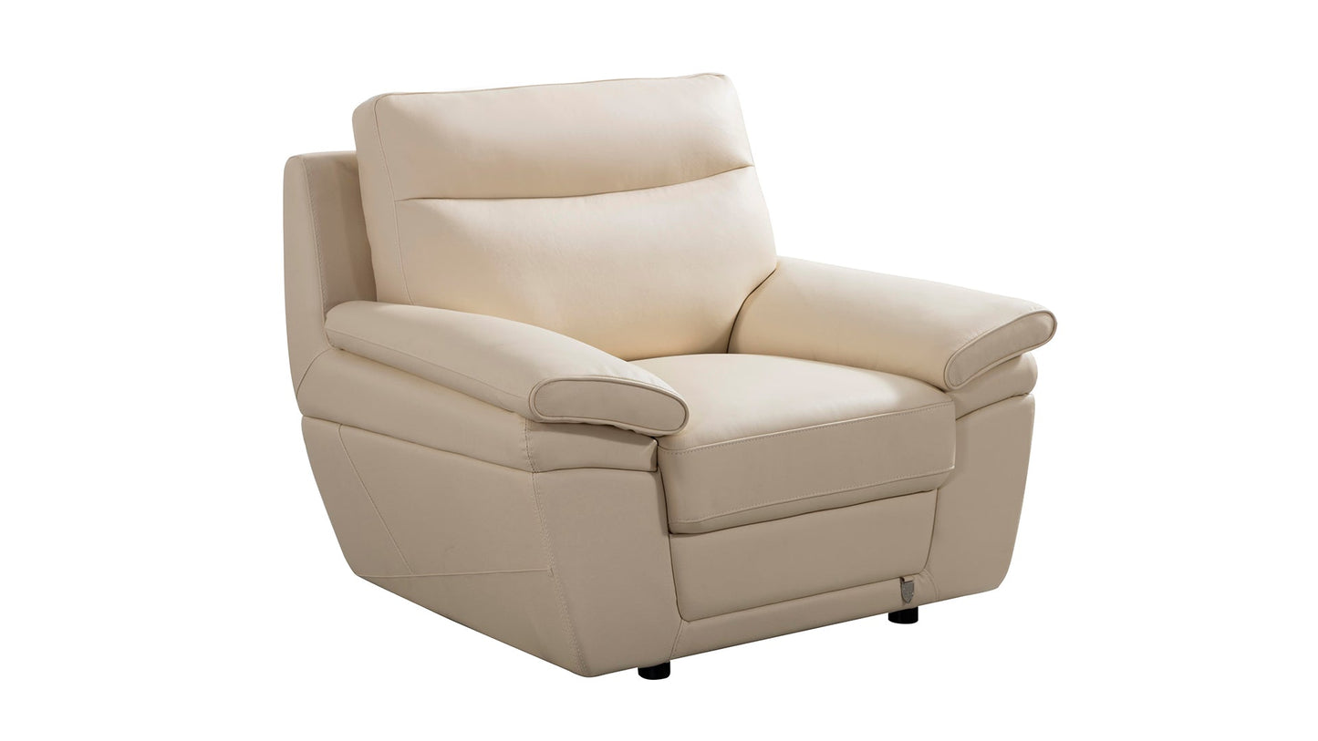 EK092 Italian Leather Sofa Set