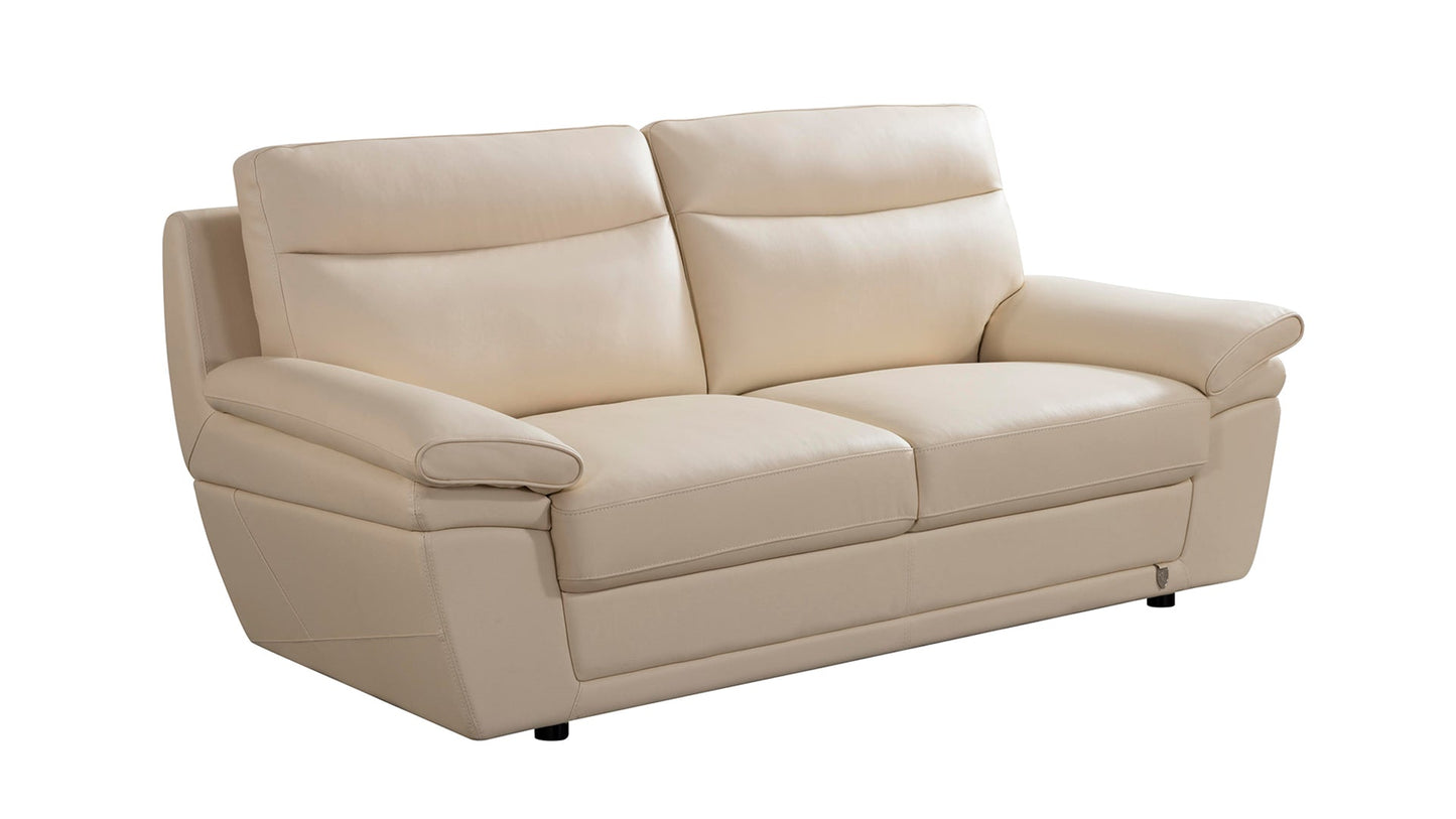 EK092 Italian Leather Sofa Set