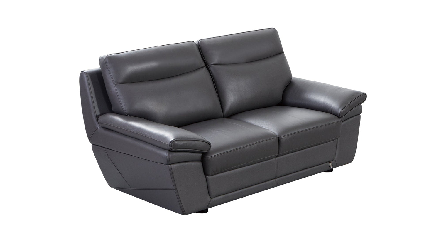 EK092 Italian Leather Sofa Set