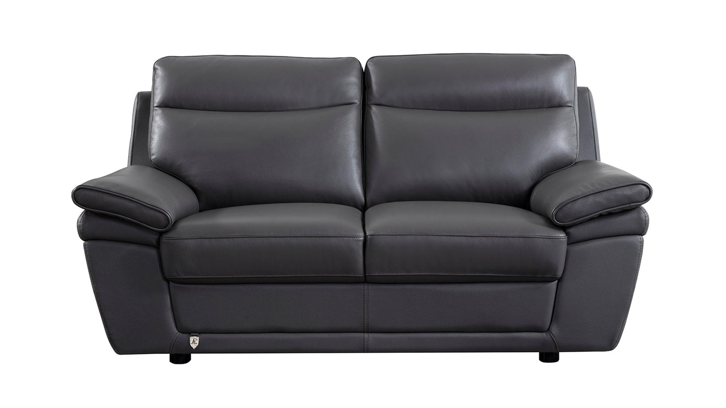 EK092 Italian Leather Sofa Set