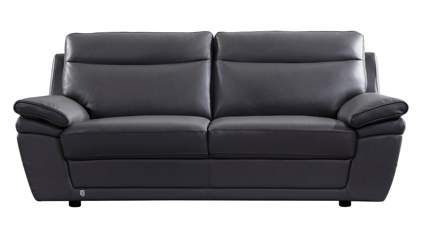 EK092 Italian Leather Sofa Set
