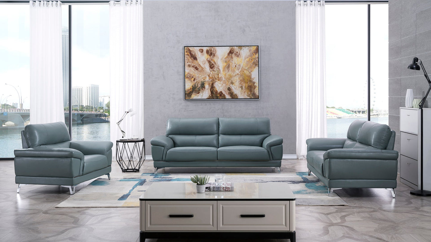 EK151 Berin Genuine Leather Sofa Set