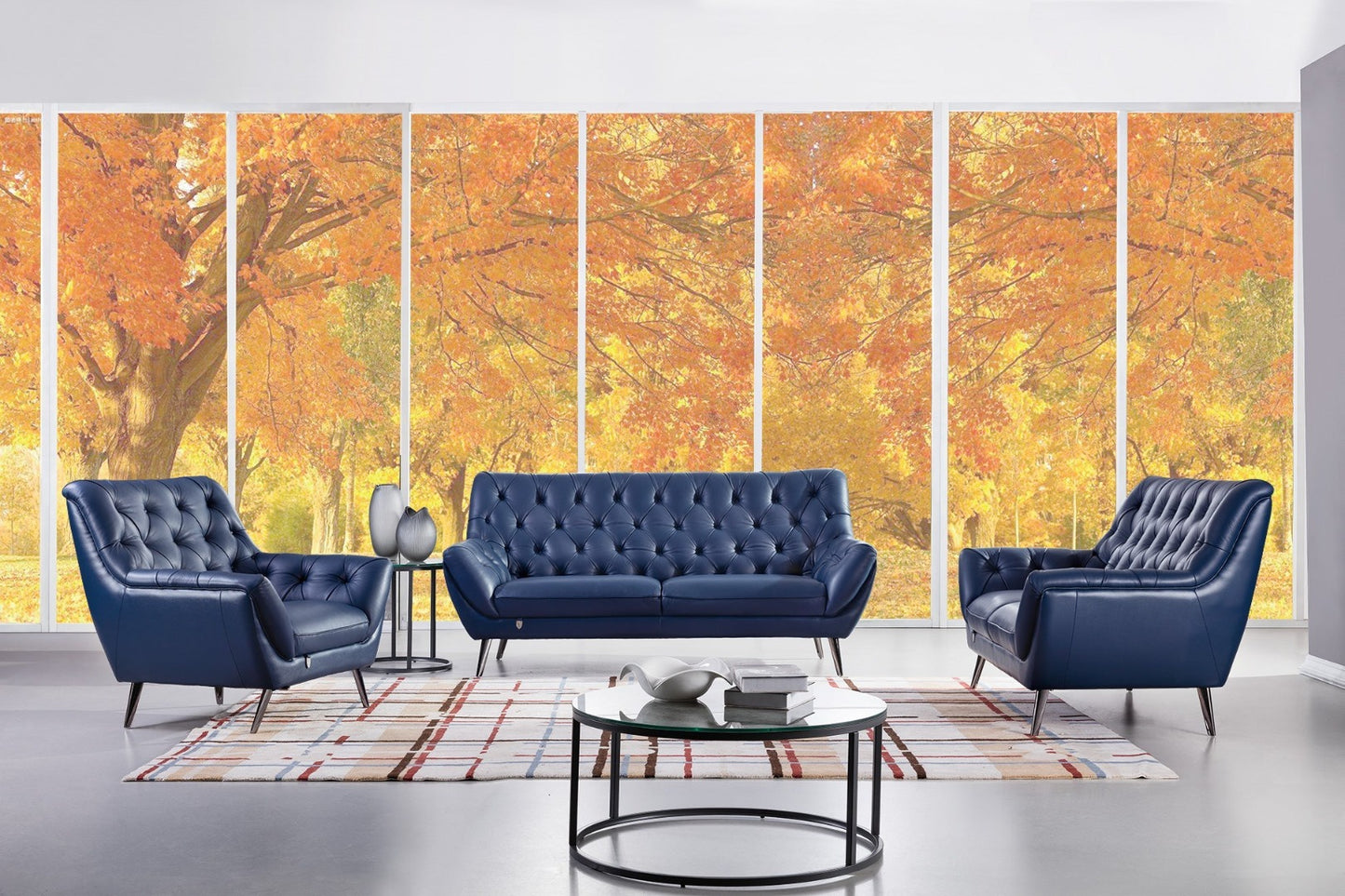 EK8003 Italian Leather Sofa Collection