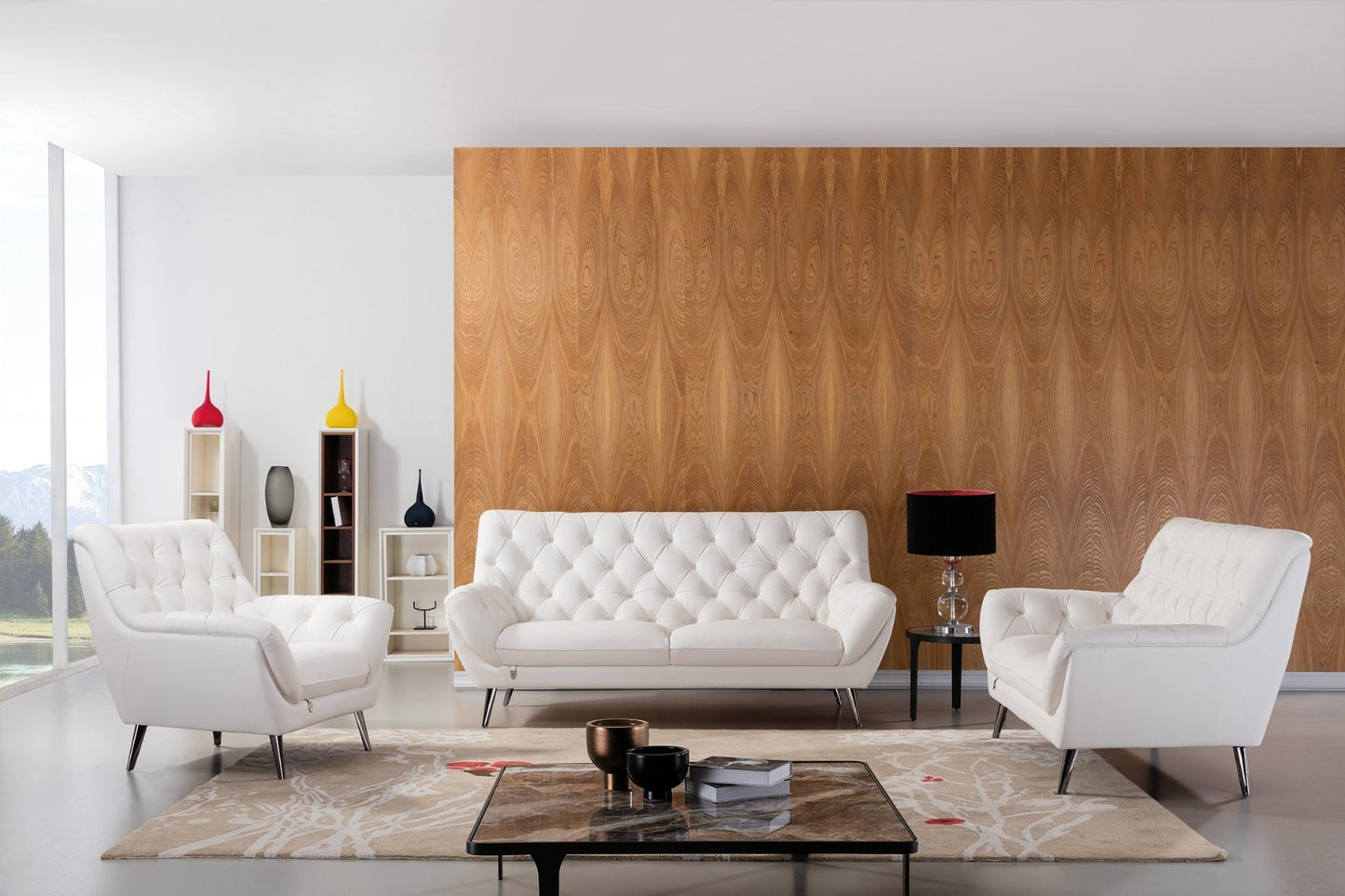 EK8003 Italian Leather Sofa Collection