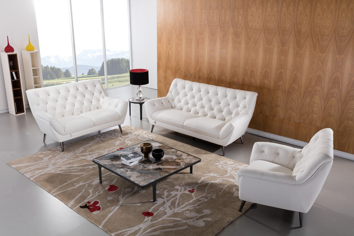 EK8003 Italian Leather Sofa Collection