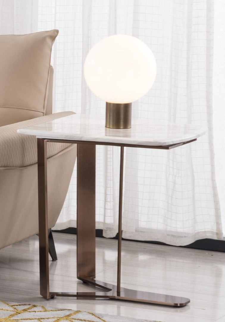 J1712 Faux Marble Coffee & End Table Collection