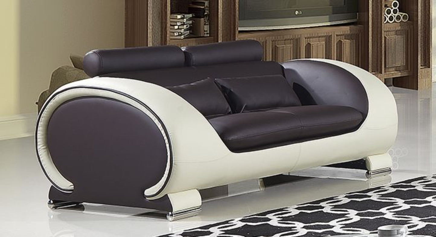 AE-D802 Collection Modern Leatherette Sofa Set
