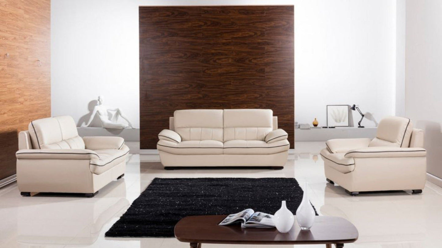 EK-B305 Genuine Leather Sofa Set