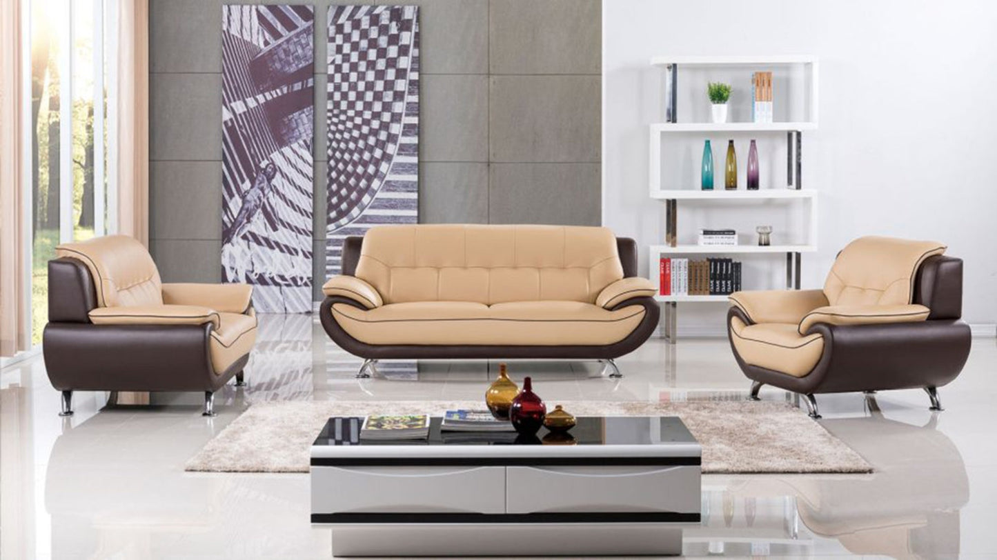 EK9600 Genuine Leather Sofa Set