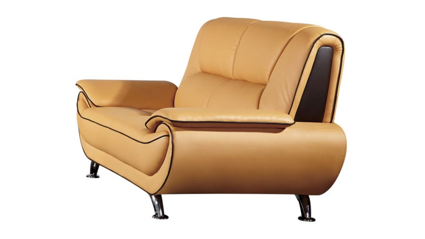 EK9608 Genuine Leather Sofa Set