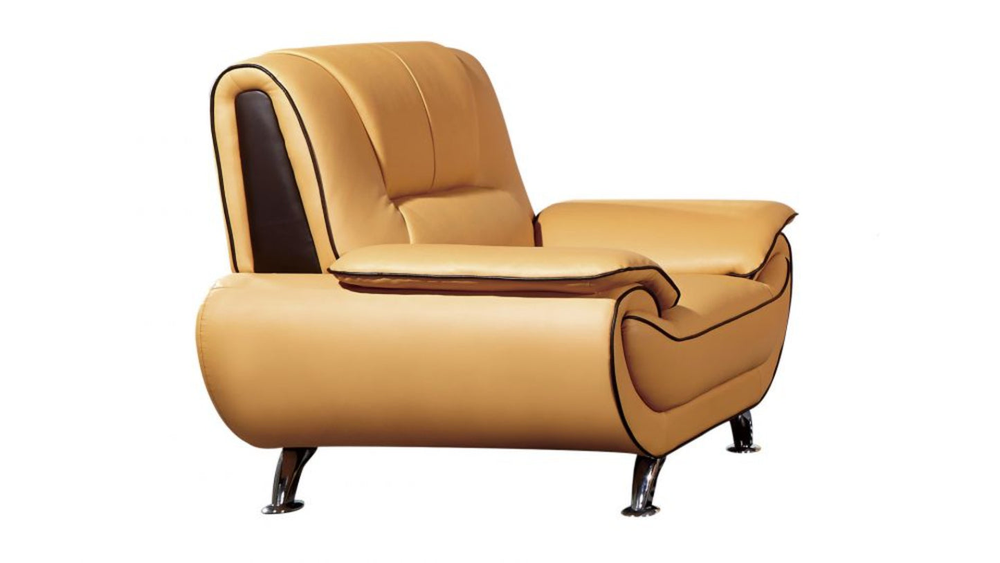 EK9608 Genuine Leather Sofa Set