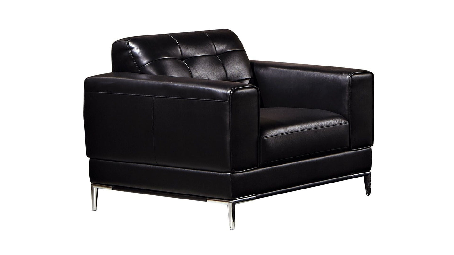 EK003 Italian Leather Sofa Set