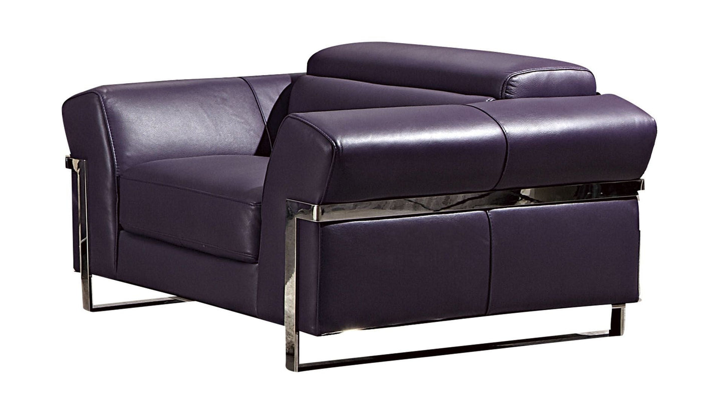 Ek012 Italian Full Leather Sofa Set