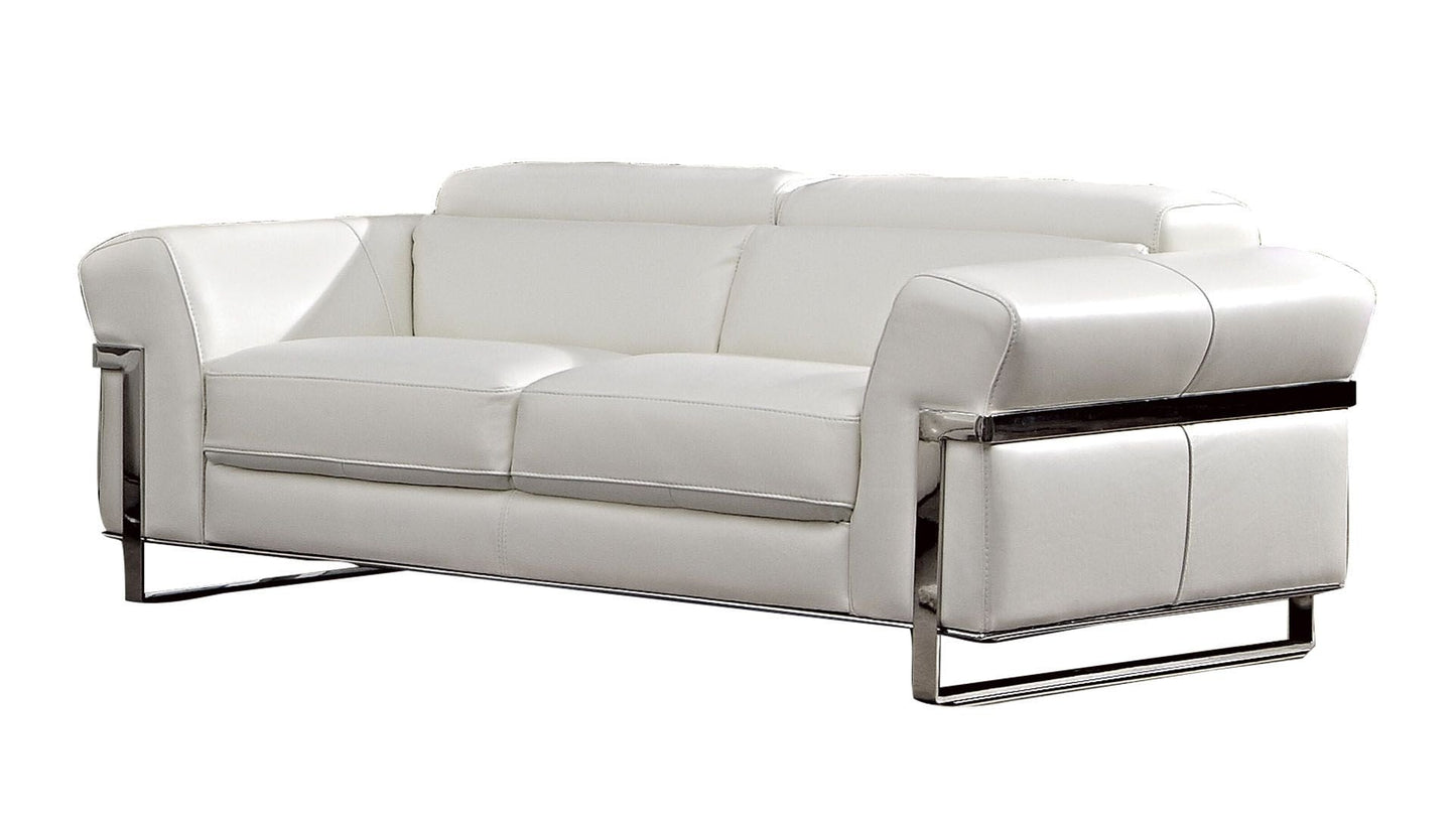 Ek012 Italian Full Leather Sofa Set