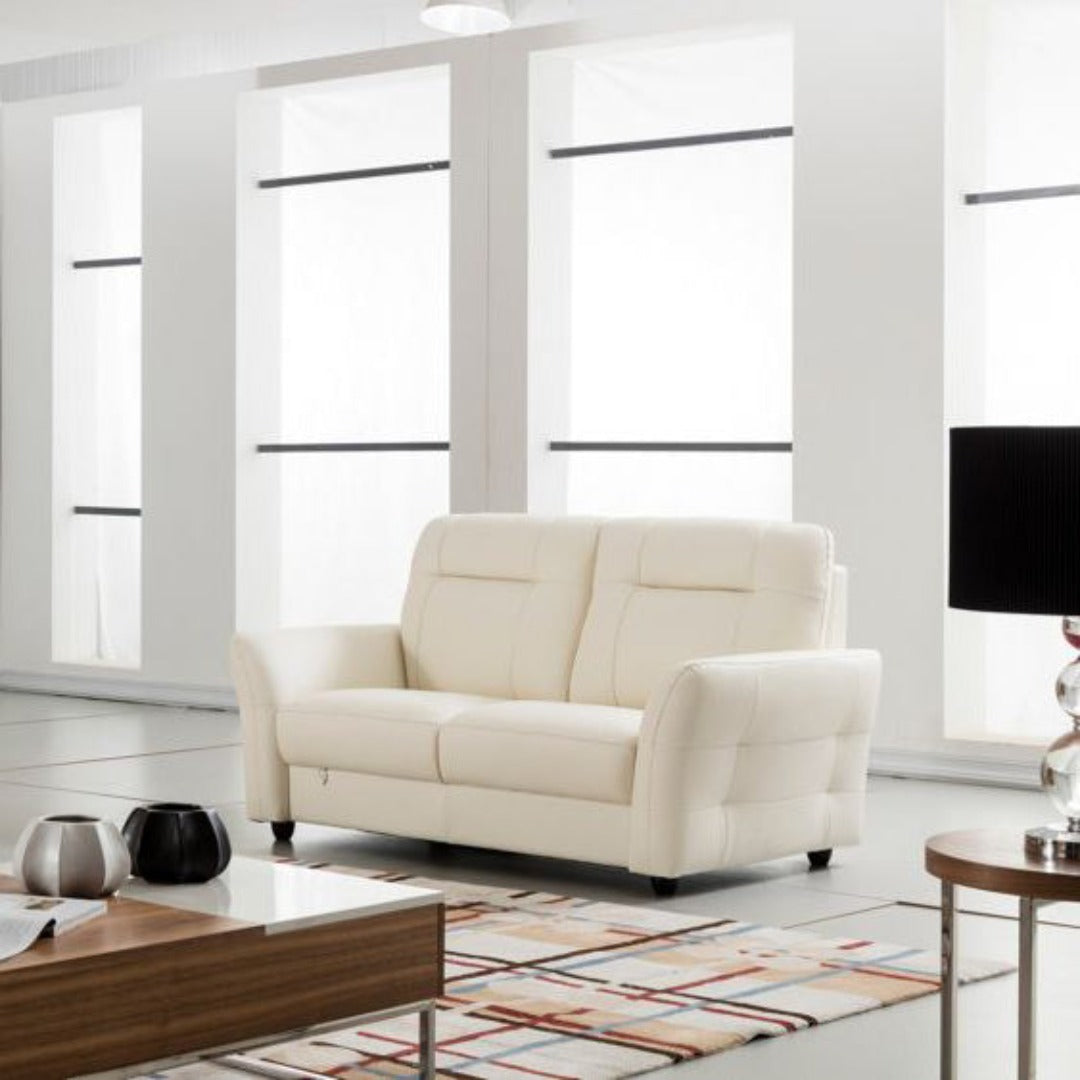 EK090 Italian Leather Sofa Set