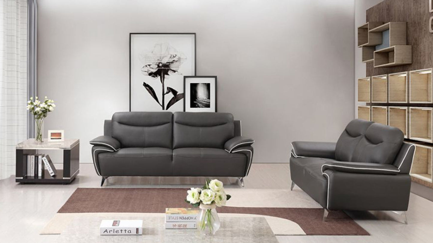 EK531 Leather Sofa Set
