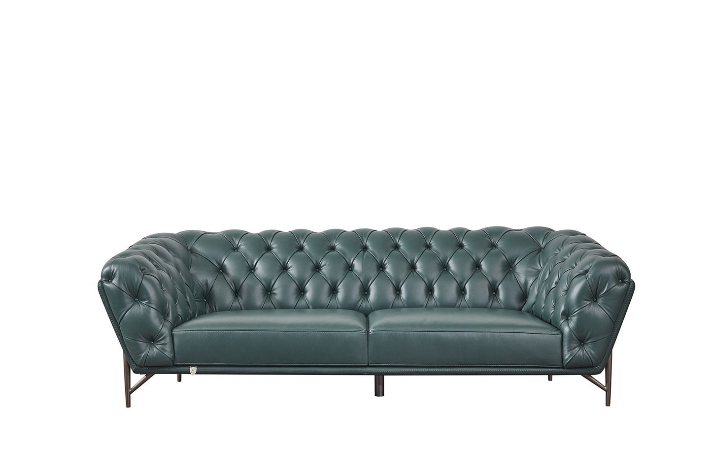EK8009 Full Leather Sofa Set