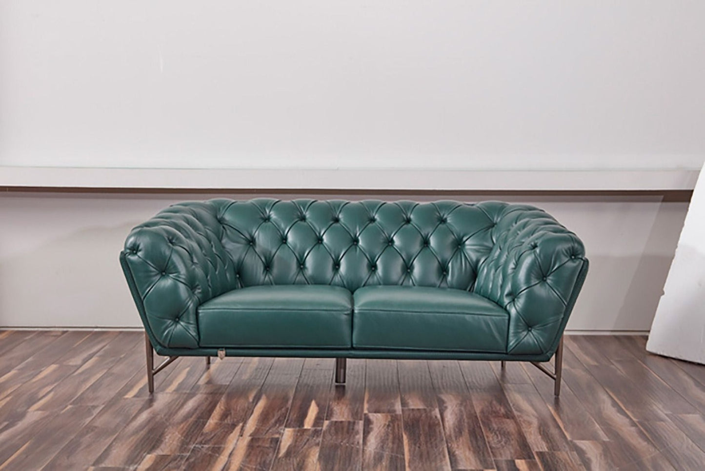 EK8009 Full Leather Sofa Set