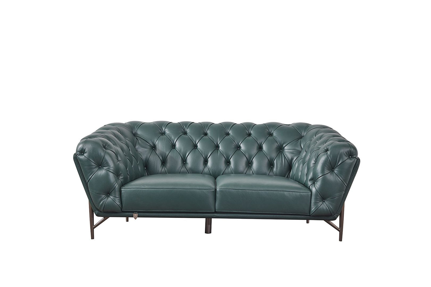 EK8009 Full Leather Sofa Set