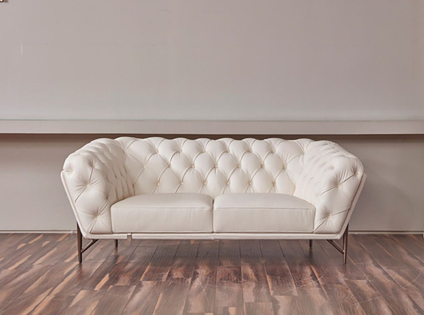 EK8009 Full Leather Sofa Set