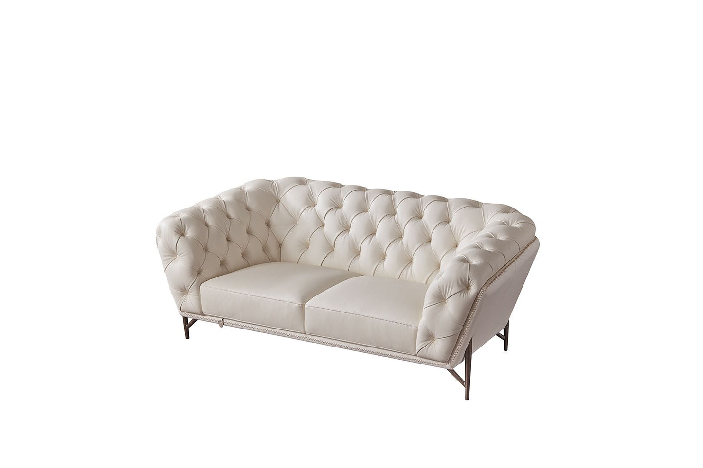 EK8009 Full Leather Sofa Set