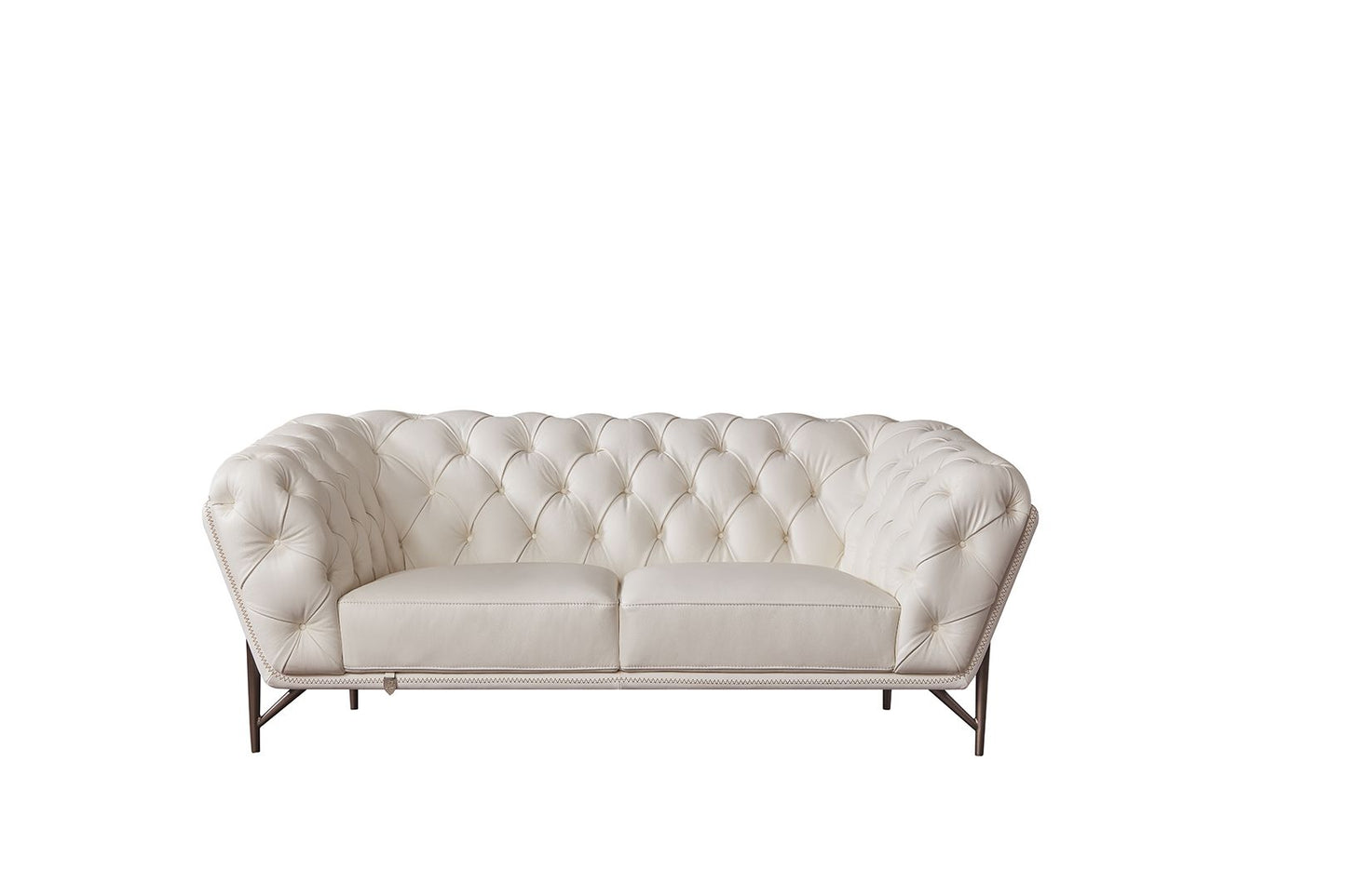 EK8009 Full Leather Sofa Set