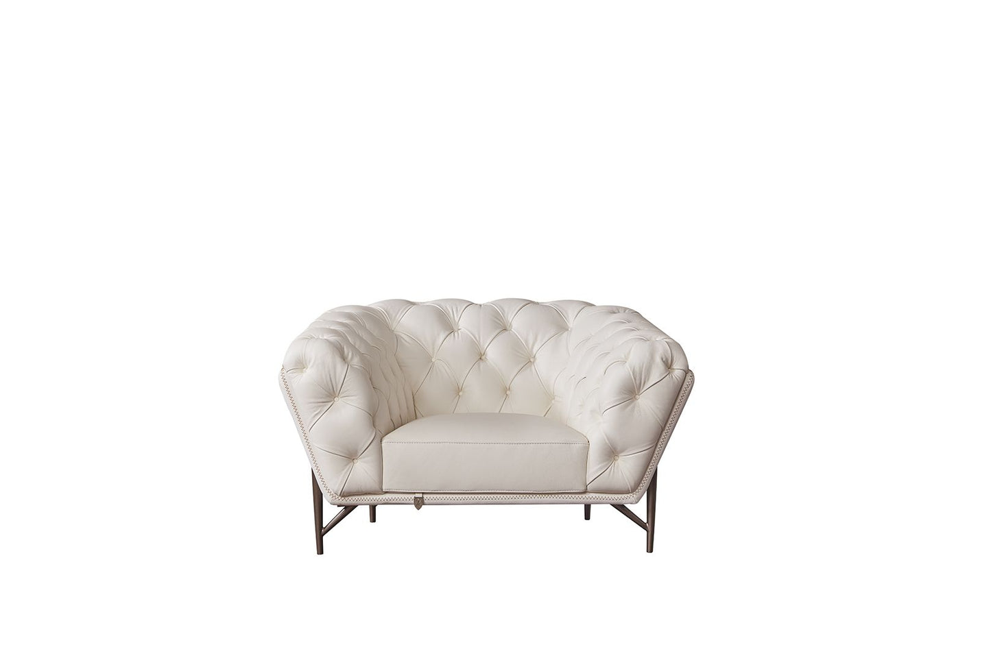 EK8009 Full Leather Sofa Set