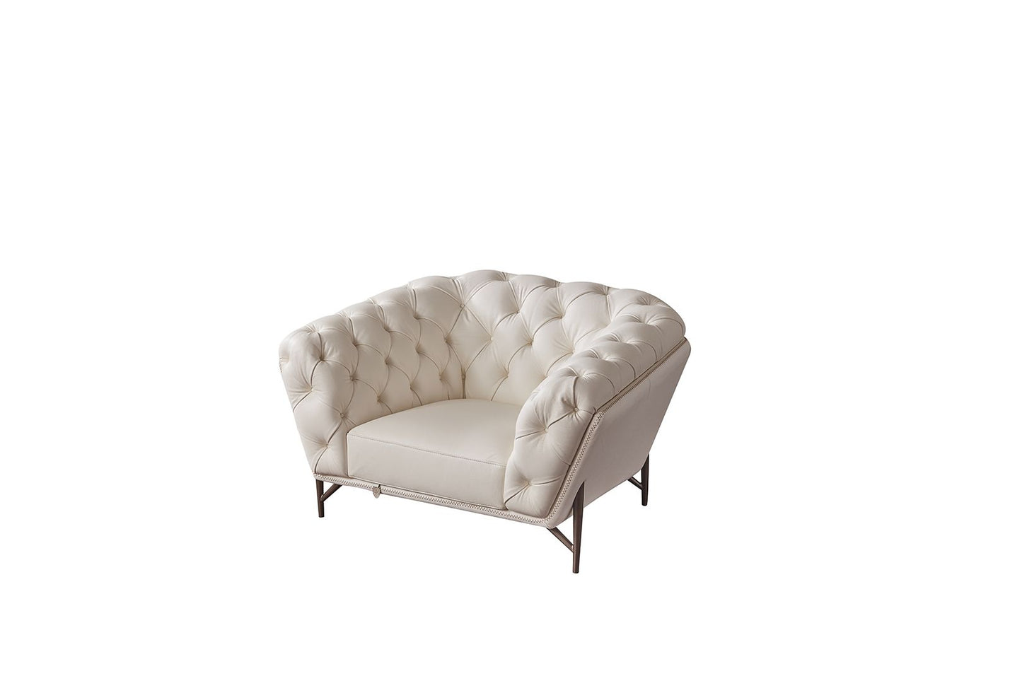 EK8009 Full Leather Sofa Set