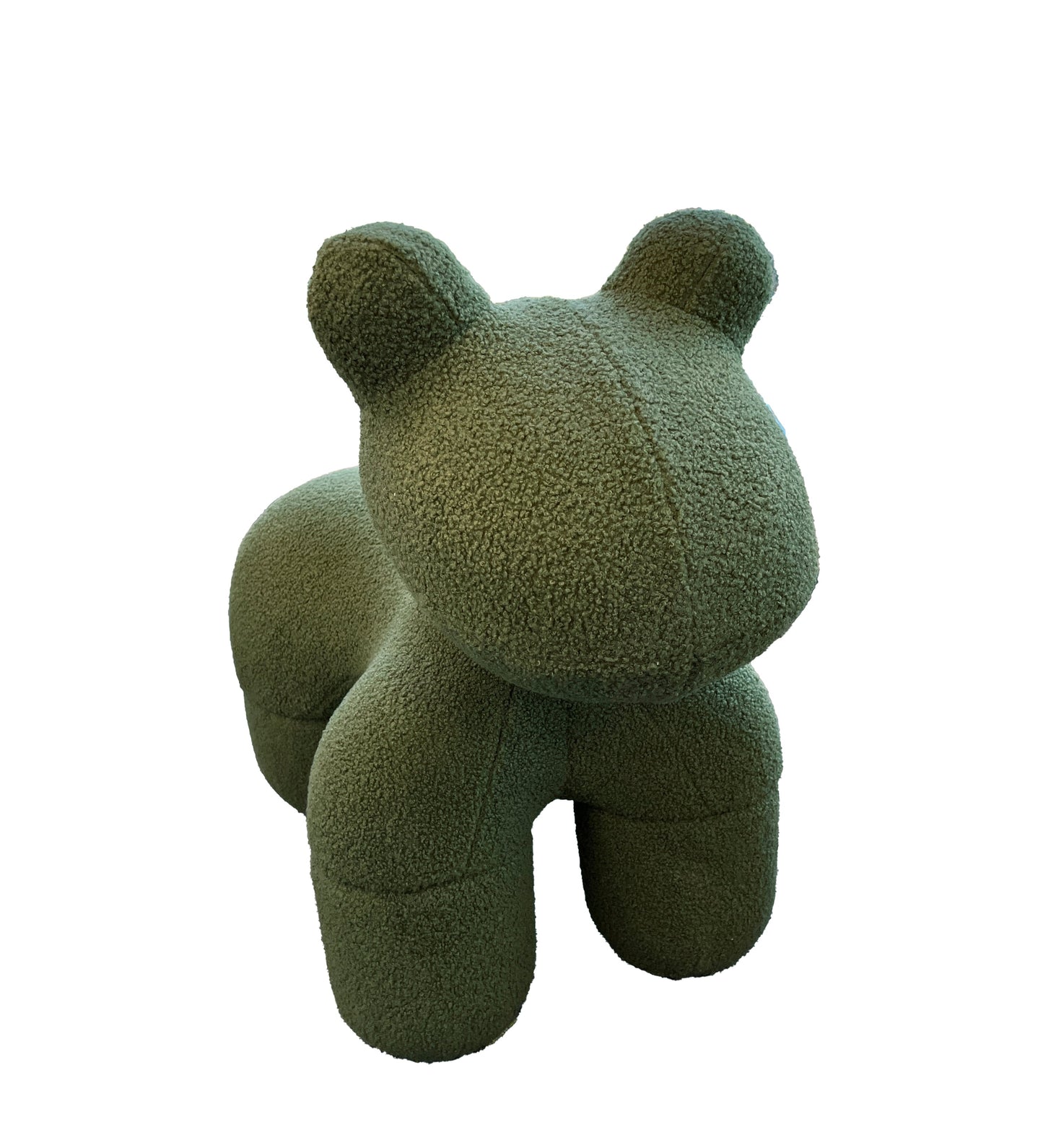 CH-Y1016 Animal Accent Chair Stool Green Small