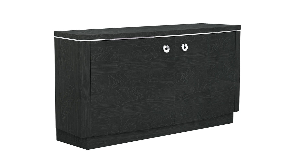 P112 Dark Gray Finish Buffet