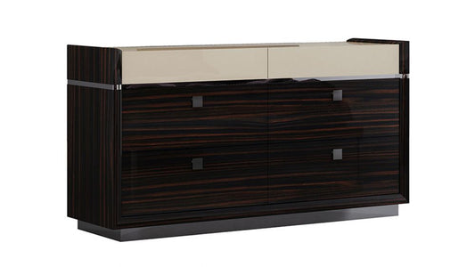 P100 Ebony Finish Dresser