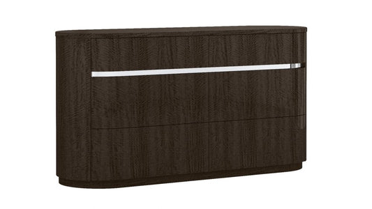 P115 Dark Walnut Finish Dresser