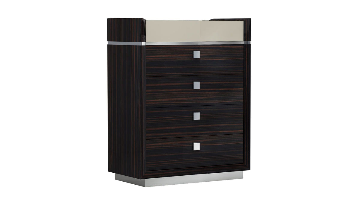 P100 Ebony Finish Chest