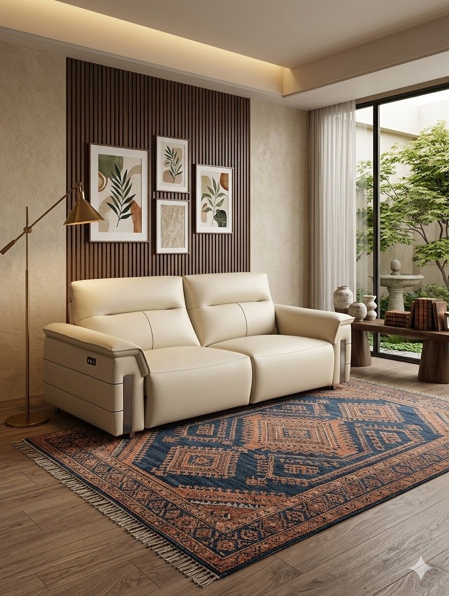 EK-G612 POWER RECLINER LEATHER SOFA SET