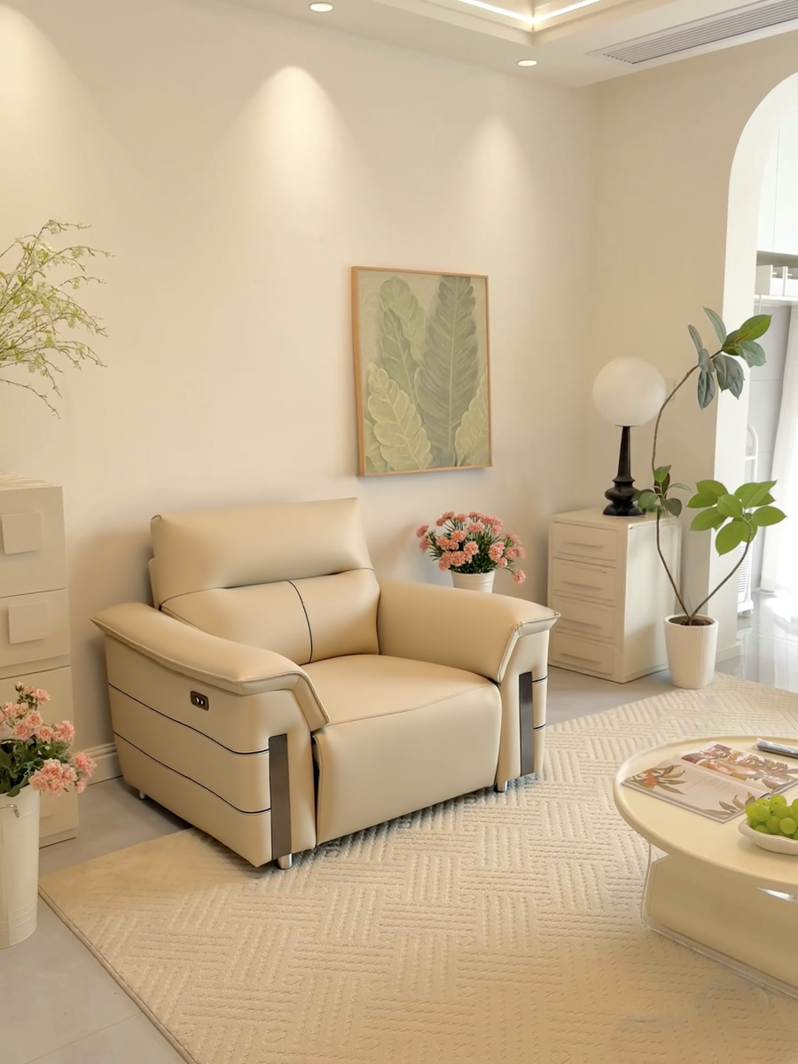 EK-G612 POWER RECLINER LEATHER SOFA SET