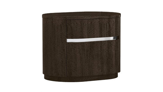 P115 Dark Walnut Finish Night Stand Cabinet