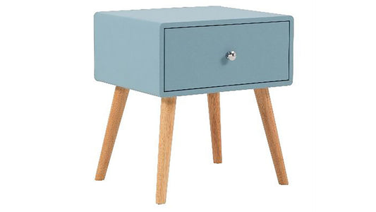 NS010-BLUE Blue Nightstand