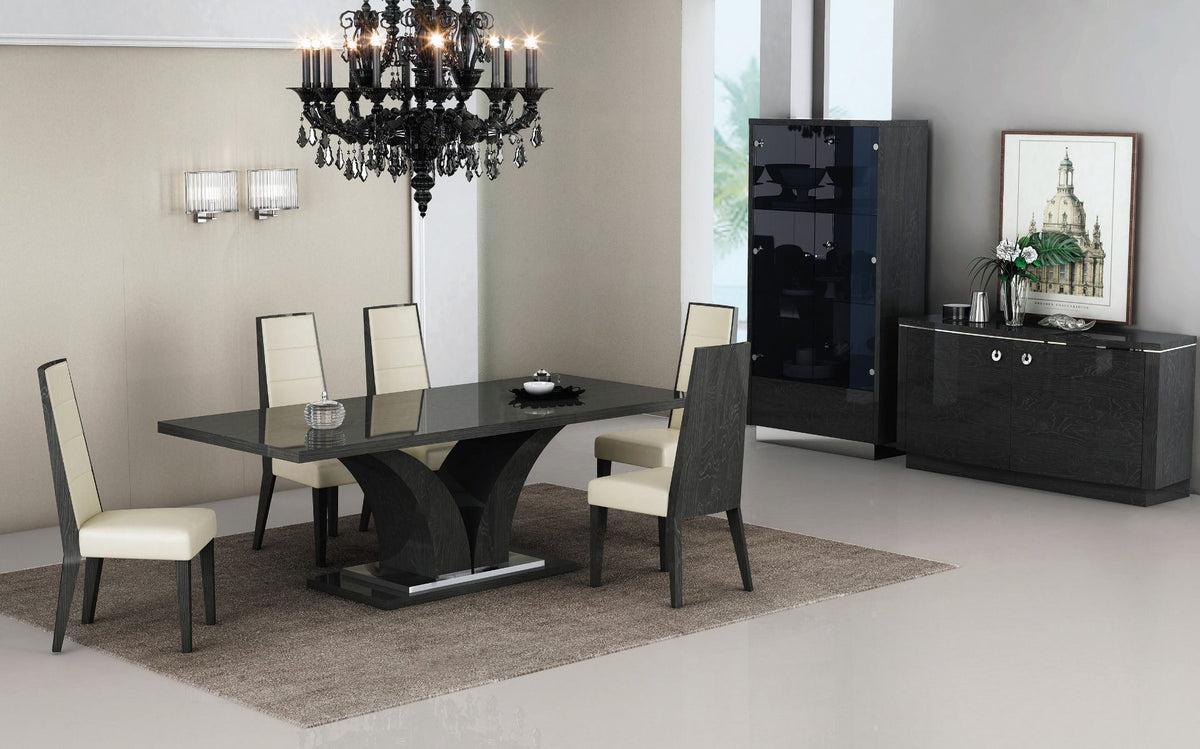 P112 Dark Gray Finish Buffet