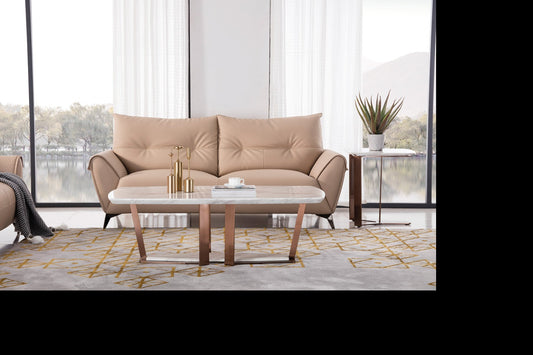 J1712 Faux Marble Coffee & End Table Collection
