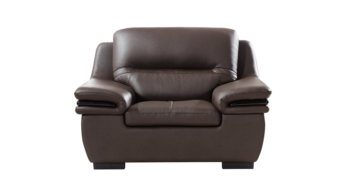EK-B113 Genuine Leather Sofa Set