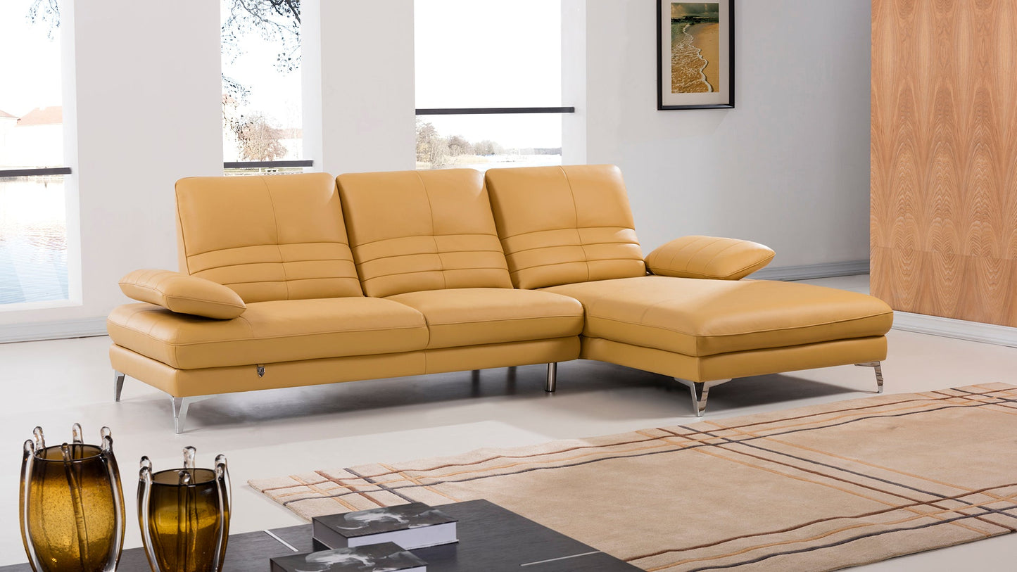 EK-L070 Italian Leather Sectional Sofa Collection