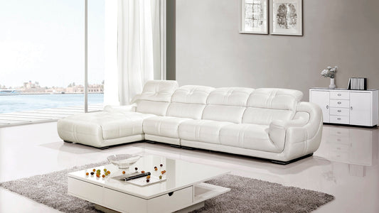 EK-L201 Genuine Leather Sectional Sofa Collection