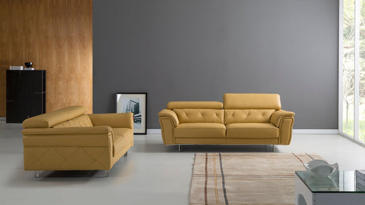 EK068 Italian Leather Sofa Collection