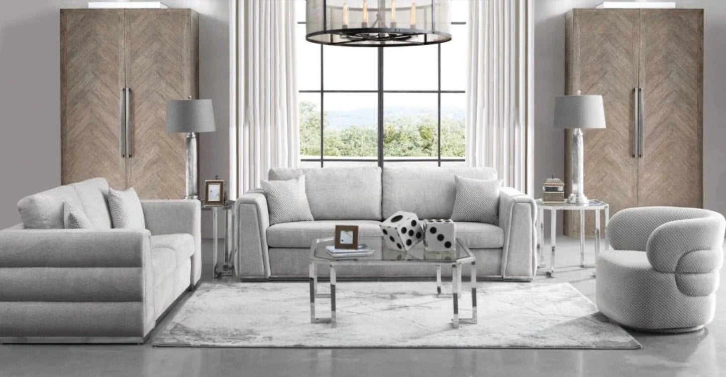 Z005 Silver Coffee Table & End Table Collection
