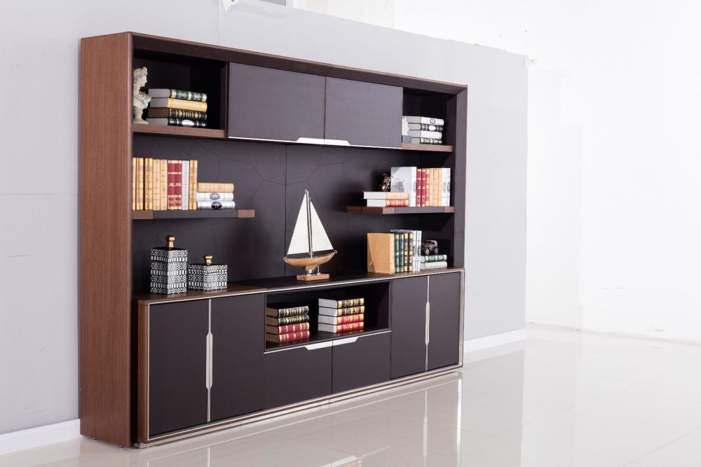 W-68 Dark Brown Leatherette Executive Office Collection